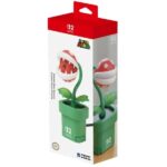 Nintendo Piranha Plant Webcam per console Nintendo Switch 2 - Connessione USB-C - Grandangolare - Lente regolabile - Otturatore per la privacy - Riconoscimento facciale automatico - Colore verde