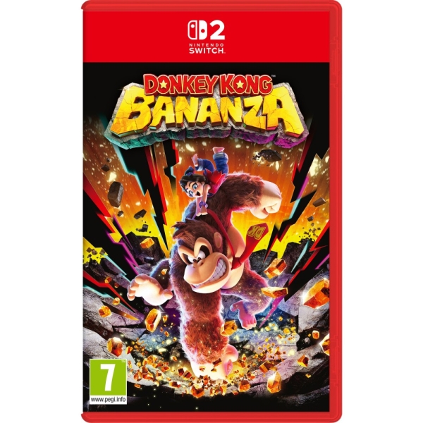 Videogioco Nintendo Donkey Kong Bananza per console Nintendo Switch 2 - Genere Piattaforme 3D/Azione/Avventura - PEGI 7 Videogioco Nintendo Donkey Kong Bananza per console Nintendo Switch 2 - Genere Piattaforme 3D/Azione/Avventura - PEGI 7