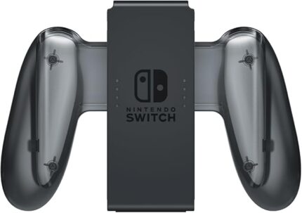 Adattatore Nintendo per controller Joy-Con - Consente la ricarica simultanea - Cavo USB-C incluso - Controller non inclusi - Colore nero e trasparente