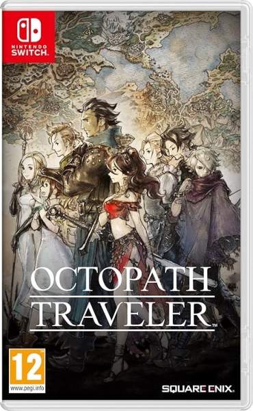 Nintendo Videogioco Octopath Traveller per console Nintendo Switch - Genere: ruolo/RPG/avventura - PEGI 12