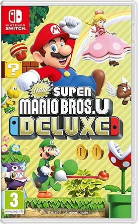 Nintendo Videogioco New Super Mario Bros. U Deluxe per console Nintendo Switch - Genere Piattaforme 2D/Multigiocatore - PEGI 3