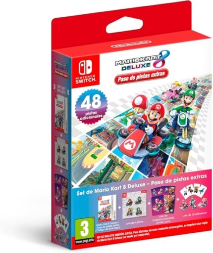 Nintendo Mario Kart 8 Booster Pack Contenuto aggiuntivo per il videogioco Mario Kart 8 Deluxe - Genere: Corse/Party - PEGI 3