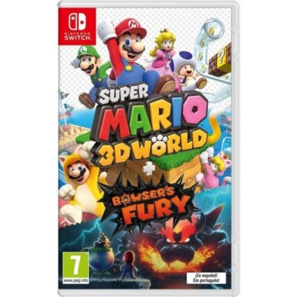 Pacchetto videogiochi Nintendo Super Mario 3D World e Bowser'S Fury per console Nintendo Switch - Genere Piattaforme/Avventura - PEGI 7