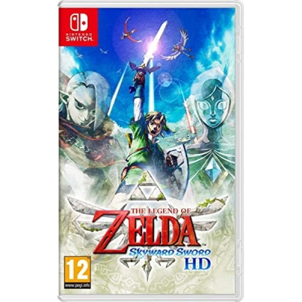 Nintendo Videogioco The Legend Of Zelda: Skyward Sword HD per console Nintendo Switch - Genere Avventura/Azione/RPG leggero - PEGI 12 Nintendo Videogioco The Legend Of Zelda: Skyward Sword HD per console Nintendo Switch - Genere Avventura/Azione/RPG leggero - PEGI 12
