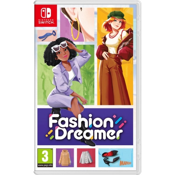 Videogioco Nintendo Fashion Dreamer per console Nintendo Switch - Genere Simulazione/Creatività/Social - PEGI 3 Videogioco Nintendo Fashion Dreamer per console Nintendo Switch - Genere Simulazione/Creatività/Social - PEGI 3