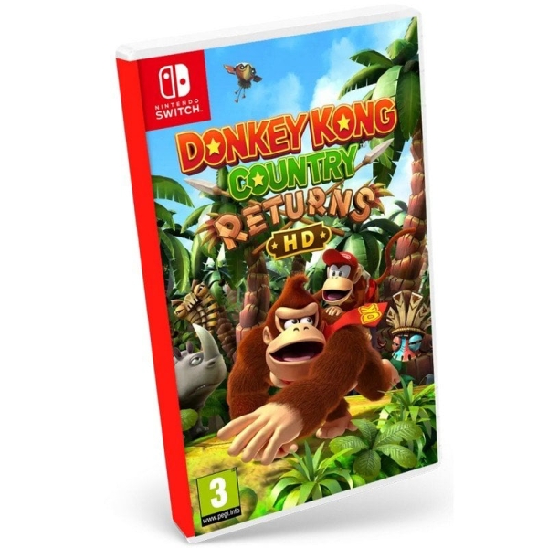 Nintendo Videogioco Donkey Kong Country Returns HD per console Nintendo Switch - Genere Piattaforme/Avventura/Azione - PEGI 3 Nintendo Videogioco Donkey Kong Country Returns HD per console Nintendo Switch - Genere Piattaforme/Avventura/Azione - PEGI 3