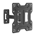 Aisens WT43TSE-411 ECO Supporto per monitor/TV - Girevole e inclinabile - 2 perni - Da 23" a 43" - Peso massimo 30 kg - Colore nero