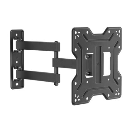 Aisens WT43TSE-413 ECO Supporto per monitor/TV - Girevole e inclinabile - 3 perni - Da 23" a 43" - Peso massimo 30 kg - Colore nero