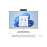 HP 27-CR0105NS All-in-One Intel Core i5-1335U - 8 GB DDR4 - 512 GB SSD - 27" FHD touchscreen - Windows 11 Home - Colore bianco + tastiera QWERTY (ES) e mouse