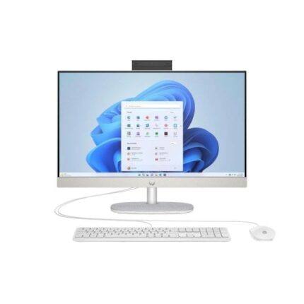 HP 27-CR0105NS All-in-One Intel Core i5-1335U - 8 GB DDR4 - 512 GB SSD - 27" FHD touchscreen - Windows 11 Home - Colore bianco + tastiera QWERTY (ES) e mouse