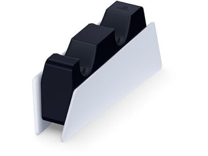 Sony Base di ricarica Dualsense Playstation 5 - Ricarica 2 controller contemporaneamente - Colore bianco
