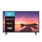 Cecotec 0 Series 0024 Smart TV LED da 24" con risoluzione HD - Schermo LED da 24" - Audio Dolby - Memoria Flash - Connessioni HDMI e USB - Colore nero