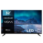 Cecotec serie A5 ALH50032 Smart TV LED da 32" con risoluzione HD - Sistema Dolby Audio - Sistema operativo VIDAA - WiFi integrato - 3 HDMI - 2 USB - Audio 16W - Colore nero
