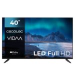 Cecotec Serie A5 ALF50040 Smart TV LED da 40" con risoluzione HD - Sistema audio Dolby - Sistema operativo VIDAA - WiFi integrato - 3 HDMI - 2 USB - Altoparlanti 16W - Colore nero