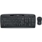 Logitech MK330 Pack Wireless Tastiera multimediale + Mouse a 3 pulsanti - Ambidestro - Colore nero