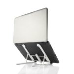 Innovagoods Flappot Supporto per laptop fino a 17" - Supporto regolabile - Antiscivolo - Leggero - Portatile - Custodia inclusa - 8 livelli di inclinazione - 21x16