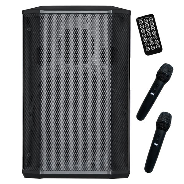 Coolsound Pro 600 Altoparlante autoamplificato Bluetooth 500 W 8" 100 W RMS con batteria - True Wireless - USB Coolsound Pro 600 Altoparlante autoamplificato Bluetooth 500 W 8" 100 W RMS con batteria - True Wireless - USB