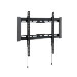Tooq LP1073F-B Supporto fisso a parete per TV da 32"-70" - Peso max 75 kg - VESA 400x400 mm - Sistema di sgancio tramite cordino - Colore nero