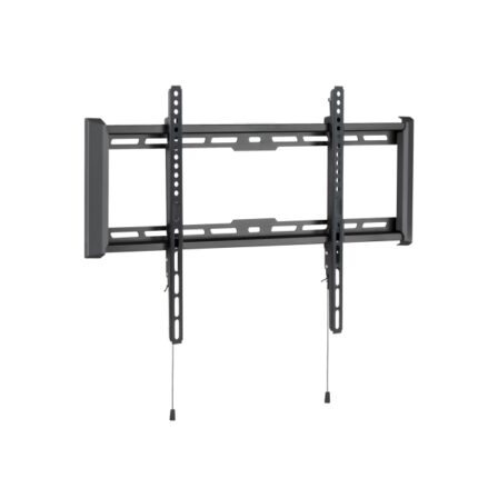 Tooq LP1083F-B Supporto fisso a parete per TV da 37"-80" - Peso max 75 kg - VESA 600x400 mm - Sistema di sgancio tramite cordino - Colore nero