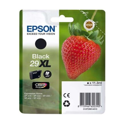 Epson T2991 (29XL) Nero Cartuccia d'inchiostro originale - C13T29914012