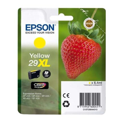 Epson T2994 (29XL) Giallo Cartuccia d'inchiostro originale - C13T29944012