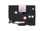 Brother TZe232 Nastro laminato generico per etichette - Testo rosso su sfondo bianco - Larghezza 12 mm x 8 metri