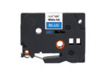 Brother TZe535 Nastro laminato generico per etichette - Testo bianco su sfondo blu - Larghezza 12 mm x 8 metri