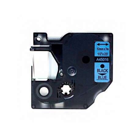 Dymo D1 45016 Nastro generico per etichettatrice - Testo nero su sfondo blu - Larghezza 12 mm x 7 metri - Sostituisce S0720560 Dymo D1 45016 Nastro generico per etichettatrice - Testo nero su sfondo blu - Larghezza 12 mm x 7 metri - Sostituisce S0720560