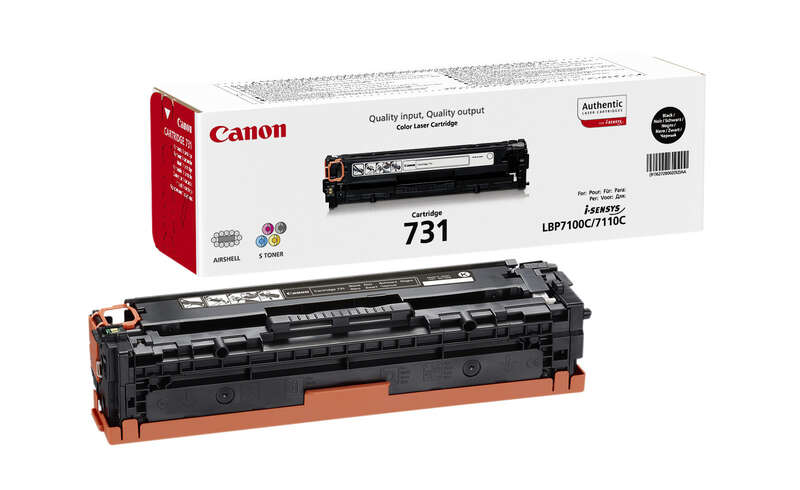 Cartuccia toner originale Canon 731 nero - 6272B002 Cartuccia toner originale Canon 731 nero - 6272B002