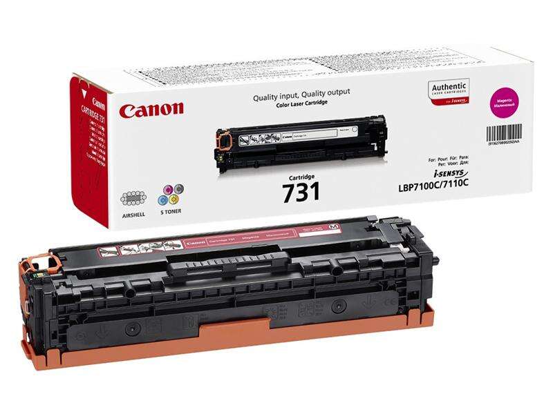Cartuccia toner originale Canon 731 magenta - 6270B002 Cartuccia toner originale Canon 731 magenta - 6270B002