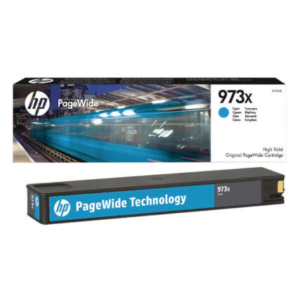 Cartuccia d'inchiostro originale HP 973X ciano - F6T81AE