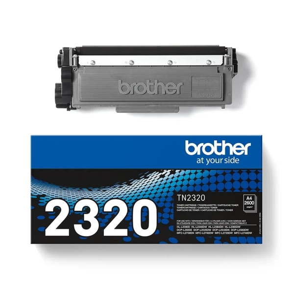 Brother TN2320 Nero Cartuccia toner originale Brother TN2320 Nero Cartuccia toner originale