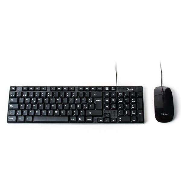 L-Link Pack USB Tastiera + Mouse 800dpi 3 pulsanti - Cavo da 1 L-Link Pack USB Tastiera + Mouse 800dpi 3 pulsanti - Cavo da 1
