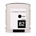 Cartuccia d'inchiostro generica HP 82 nera - Sostituisce CH565A