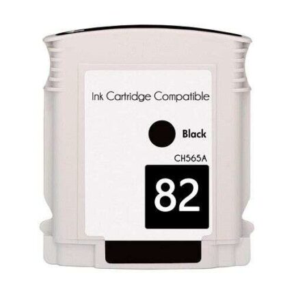 Cartuccia d'inchiostro generica HP 82 nera - Sostituisce CH565A