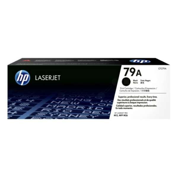 HP CF279A Cartuccia toner originale nera - 79A HP CF279A Cartuccia toner originale nera - 79A