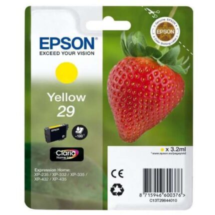 Epson T2984 (29) Cartuccia d'inchiostro originale giallo - C13T29844012