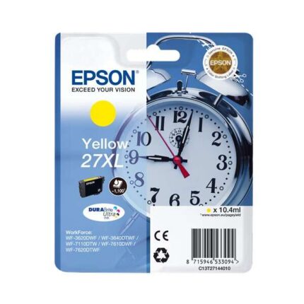 Epson T2714 (27XL) Giallo Cartuccia d'inchiostro originale - C13T27144012