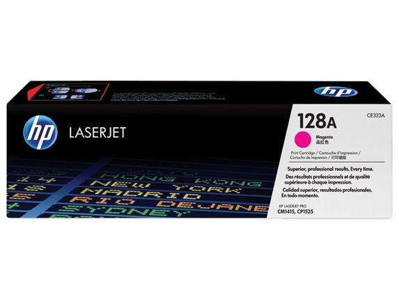 Cartuccia toner originale HP CE323A magenta - 128A Cartuccia toner originale HP CE323A magenta - 128A