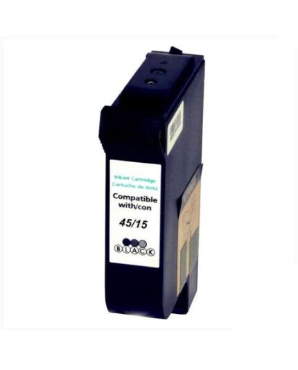 Generico HP 45/15 Nero Cartuccia d'inchiostro pigmentato - Sostituisce 51645AE/C6615DE