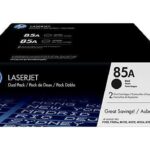 HP CE285A Nero Confezione da 2 cartucce toner originali - 85A