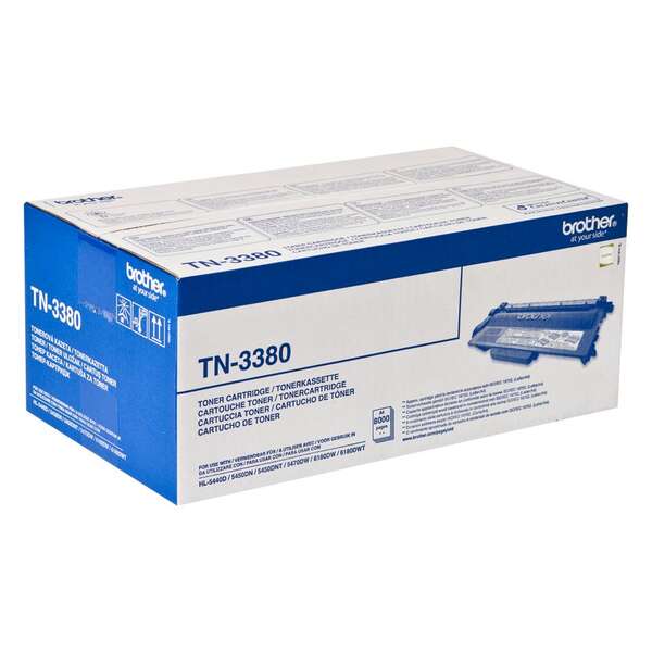 Brother TN3380 Nero Cartuccia toner originale Brother TN3380 Nero Cartuccia toner originale