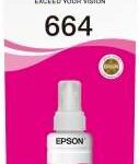 Epson T6643 Magenta Bottiglia di inchiostro originale - C13T664340