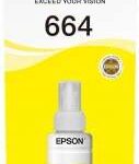 Epson T6644 Giallo Bottiglia di inchiostro originale - C13T664440