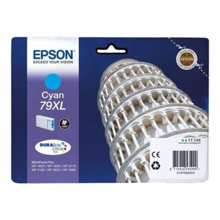 Epson T7902 (79XL) Cartuccia d'inchiostro originale ciano - C13T79024010