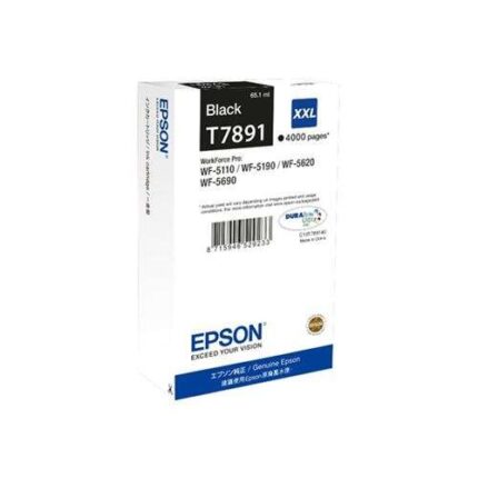 Epson T7891 Cartuccia d'inchiostro originale nera - C13T789140