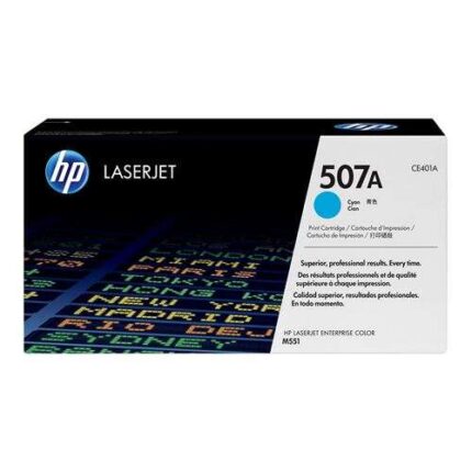 Cartuccia toner originale HP CE401A ciano - 507A