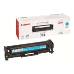 Cartuccia toner originale Canon 718 Ciano - 2661B002/2661B014