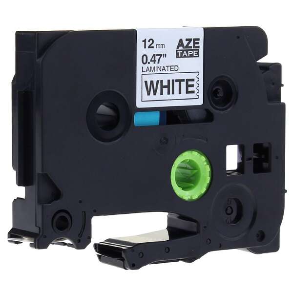 Brother TZe241 Nastro laminato generico per etichette - Testo nero su sfondo bianco - Larghezza 18 mm x 8 metri Brother TZe241 Nastro laminato generico per etichette - Testo nero su sfondo bianco - Larghezza 18 mm x 8 metri