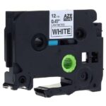 Brother TZe251 Nastro laminato generico per etichette - Testo nero su sfondo bianco - Larghezza 24 mm x 8 metri